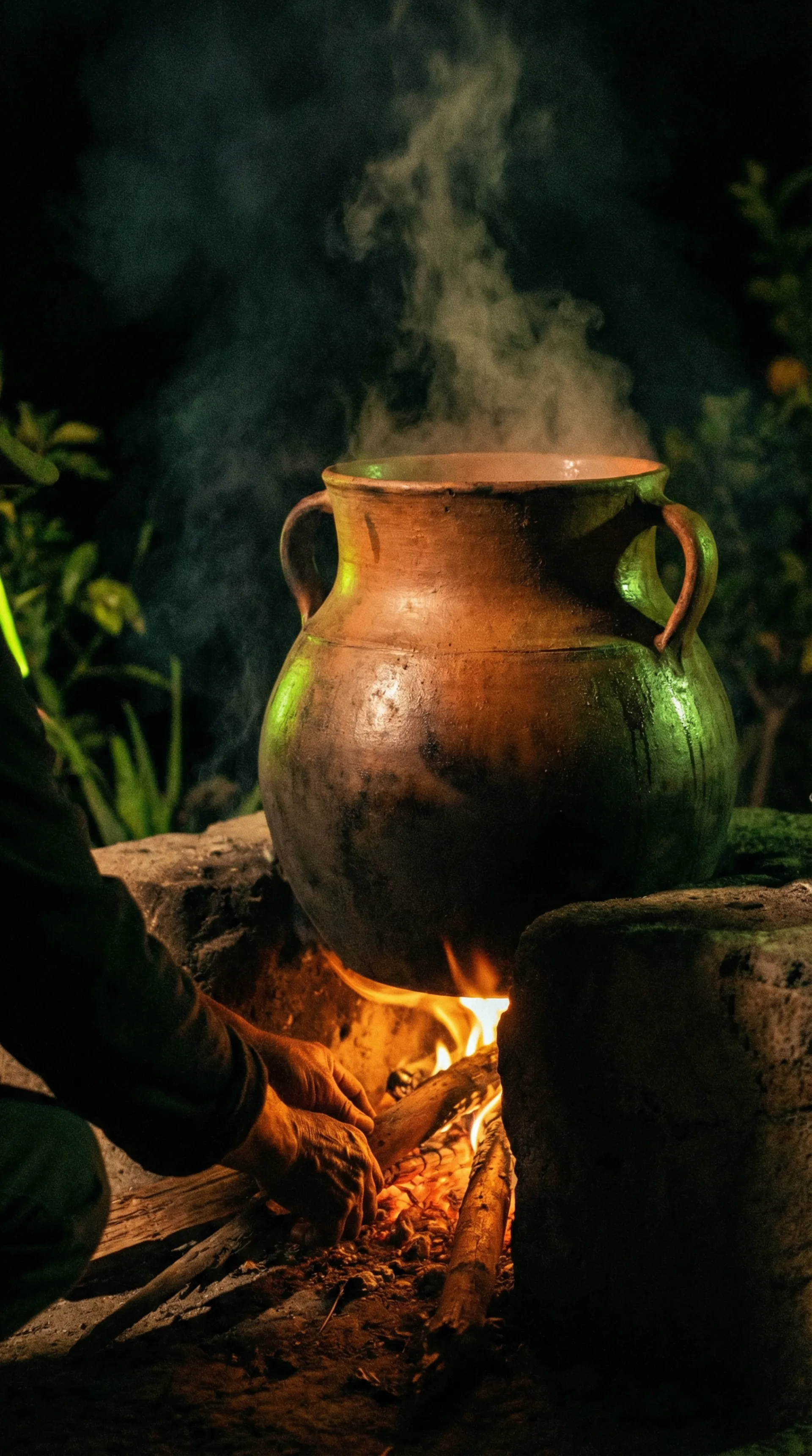 Clay pot distillation